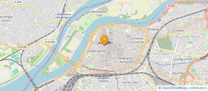 localisation de l'entreprise SOC MYCOLOGIQUE DU VAUCLUSE à AVIGNON