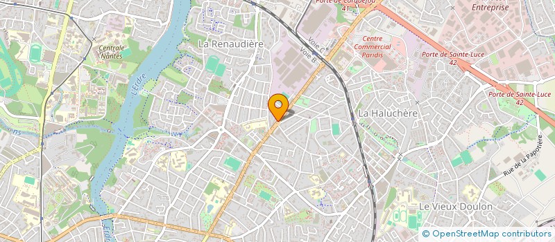 localisation de l'entreprise SOC NANTAISE DE SIGNALISATION à NANTES