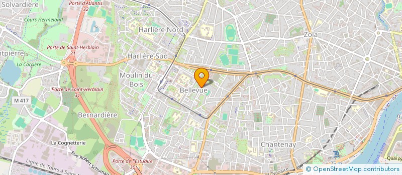 localisation de l'entreprise SOC NANTAISE DISTRIBUTION CHALEUR à NANTES