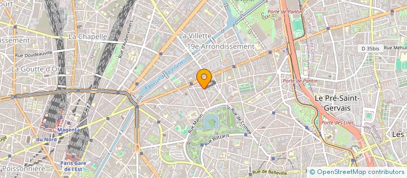 localisation de l'entreprise SOC NAT DE COMMUNICATION ET DE PRESSE  PARIS