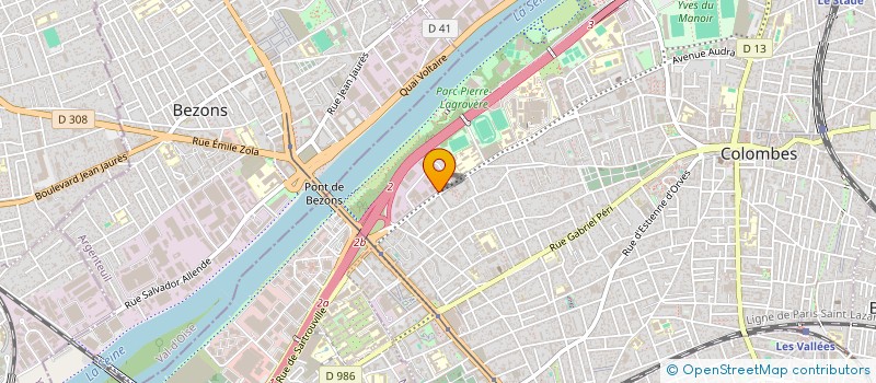 localisation de l'entreprise SOC NATIONALE DE RENOVATION D AUTOMATE à COLOMBES