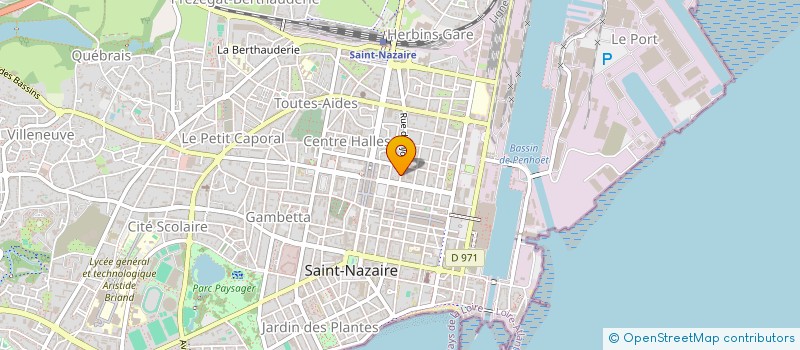 localisation de l'entreprise SOC NATIONALE GESTION COMMERCIALISATION  SAINT-NAZAIRE