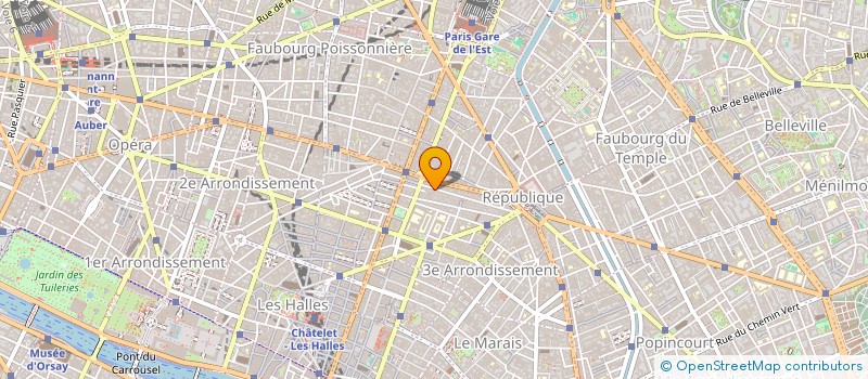 localisation de l'entreprise SOC NATIONALE & REGIONALE DE PUBLICATION  PARIS