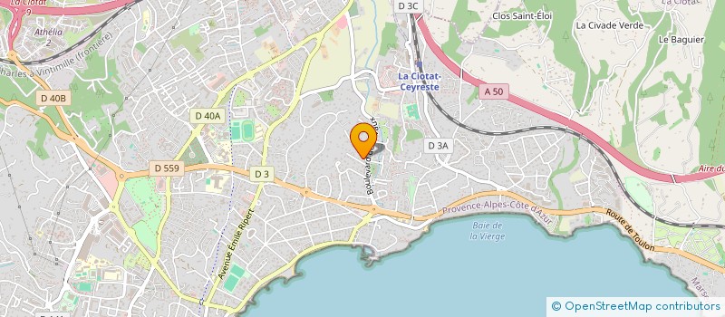 localisation de l'entreprise SOC NAUT PORT ST JEAN LA CIOTA à LA CIOTAT