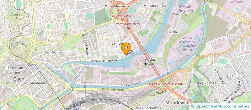localisation de l'entreprise SOC NAUTIQUE DE CAEN ET CALVADOS à CAEN