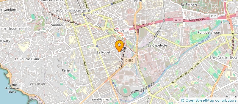 localisation de l'entreprise SOC NEGOCE AUTOMOBILE ET POIDS LOURDS à MARSEILLE