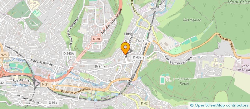 localisation de l'entreprise SOC NEGOCE & PRESTATION DE SERVICES à DARNETAL