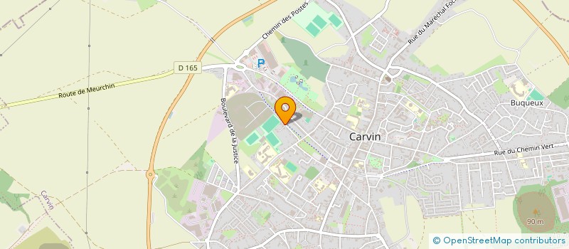 localisation de l'entreprise SOC NEGOCE TRANSPORT EXPLOITAT GESTION  CARVIN