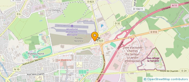 localisation de l'entreprise SOC NEGOCES RECHERCHES FINANCES à CHARTRES