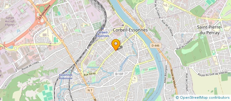 localisation de l'entreprise SOC NETAFRANCE  CORBEIL-ESSONNES
