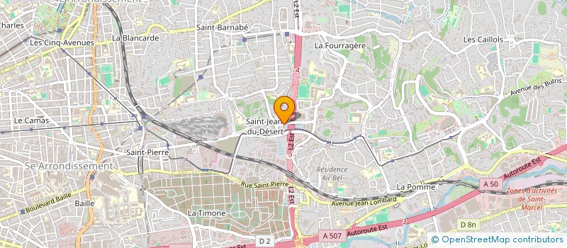 localisation de l'entreprise SOC NETTOYAGE PROVENCAL à MARSEILLE