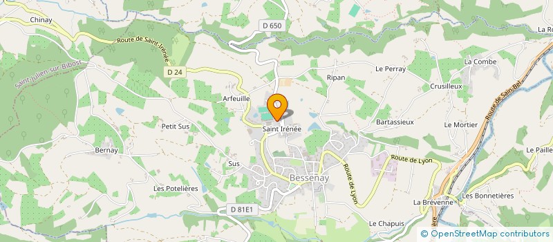 localisation de l'entreprise SOC NG à BESSENAY