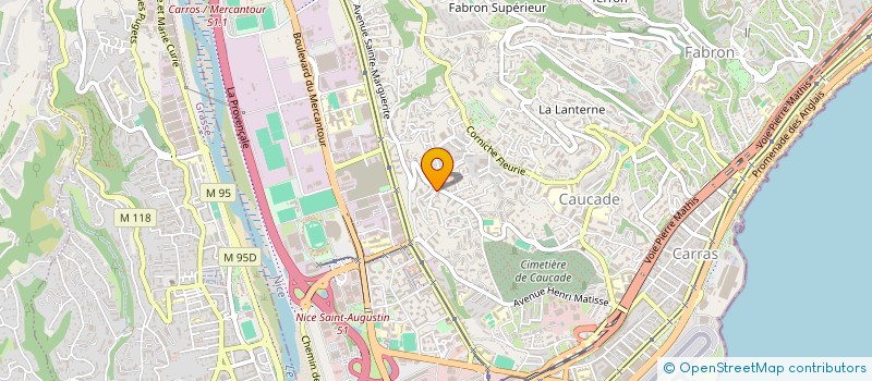 localisation de l'entreprise SOC NICOIS ESPACES VERTS AMENAGT URBAIN à NICE