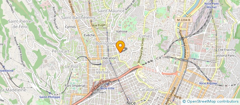 localisation de l'entreprise SOC NICOISE D'ETANCHEITE à NICE
