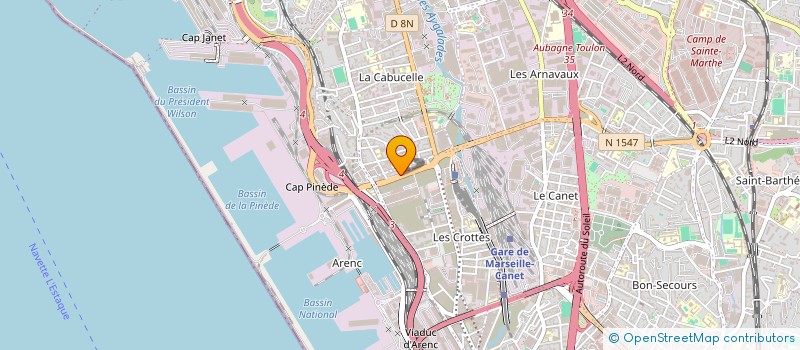 localisation de l'entreprise SOC NLE TOUTES TRANSACTIONS COMMERCIALES à MARSEILLE 15EME