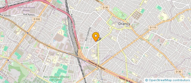 localisation de l'entreprise SOC NLLE ELECTRICITE INDUSTRIELLE BATIM à DRANCY