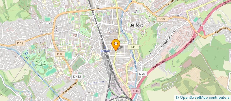 localisation de l'entreprise SOC NOM COLLECTIF BERTSCH à BELFORT