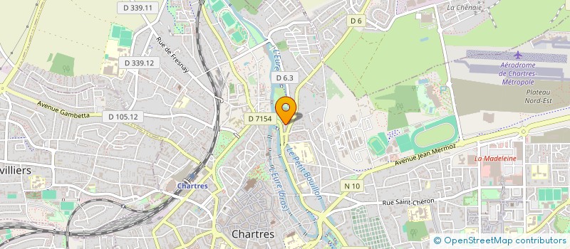 localisation de l'entreprise SOC NONENCOURTOISE TUYAUTERIE INDUST à CHARTRES