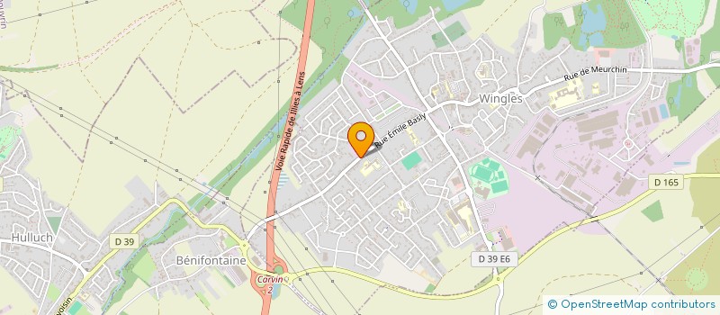 localisation de l'entreprise SOC NORD ENVIRONNEMENT INSPECTION à WINGLES