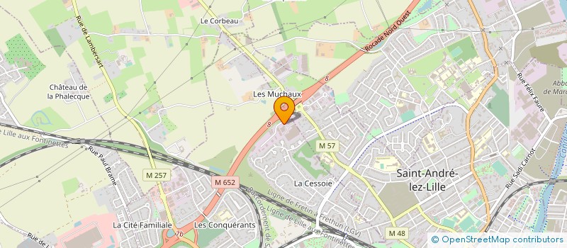 localisation de l'entreprise SOC NORD INOX à LAMBERSART
