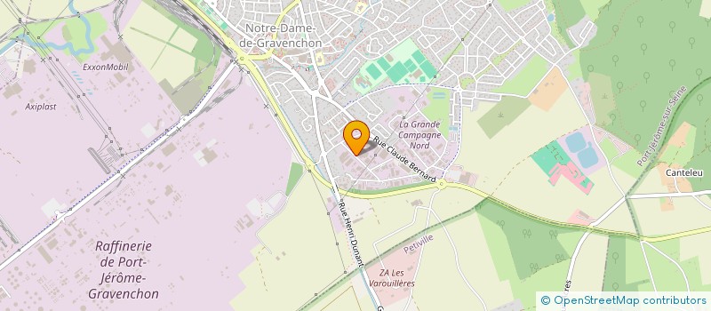 localisation de l'entreprise SOC NORMANDE DE MAINTENANCE à PORT-JEROME-SUR-SEINE