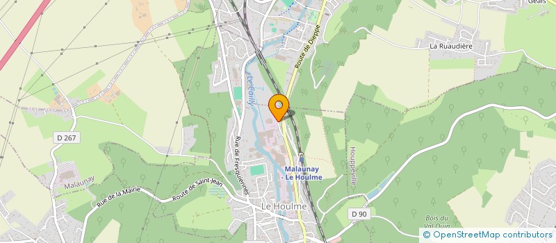 localisation de l'entreprise SOC NORMANDE GESTION INDUST FINANCIERE  LE HOULME