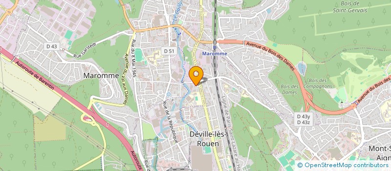 localisation de l'entreprise SOC NORMANDE TELEPHONE ALARME AUTOMATISM  SAINT-JEAN-DU-CARDONNAY