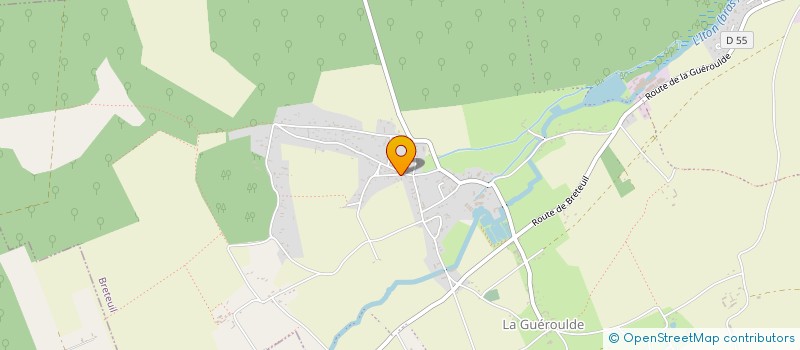 localisation de l'entreprise SOC NORMANDE TUYAUTERIE INDUS  BRETEUIL