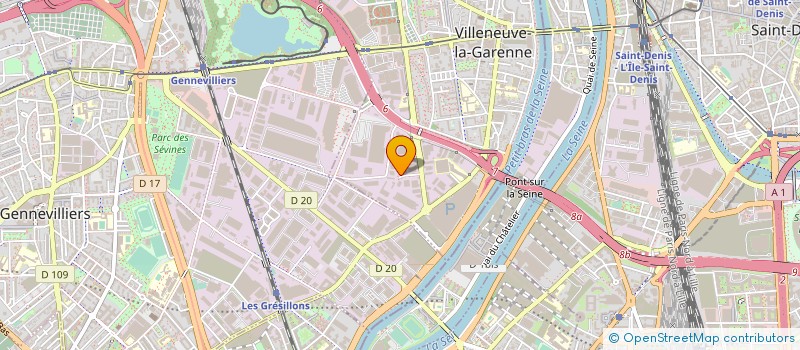 localisation de l'entreprise SOC NORMANDIE TAXIS à VILLENEUVE-LA-GARENNE