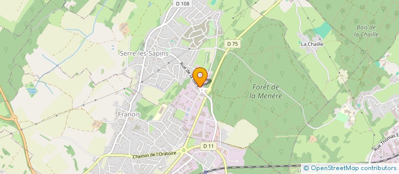 localisation de l'entreprise SOC NOUV APPLICATIONS MECANIQUES THERM à SERRE-LES-SAPINS