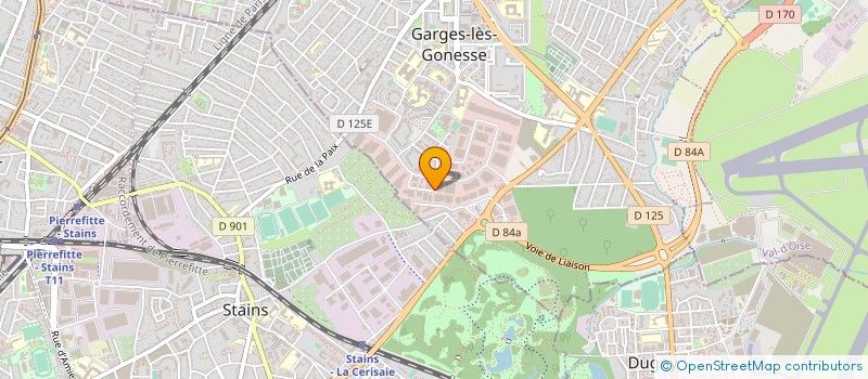 localisation de l'entreprise SOC NOUV ATELIERS MECANIQUES LEBRETON  GARGES-LES-GONESSE