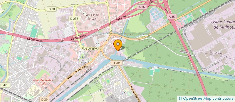 localisation de l'entreprise SOC NOUV CHAUDRONNERIE TUYAU MAINTENANCE à ILLZACH