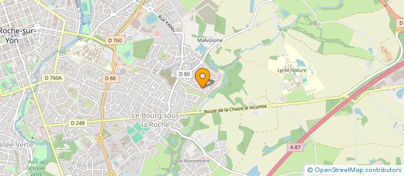 localisation de l'entreprise SOC NOUV COBRA SECURITE - S.N.C.S. à LA ROCHE-SUR-YON