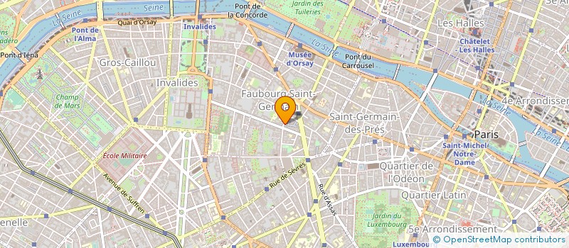 localisation de l'entreprise SOC NOUV COUVERTURE PLOMBERIE CHAUFFAGE à PARIS