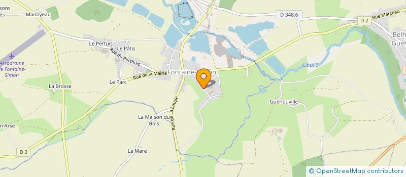 localisation de l'entreprise SOC NOUV DE TERRASSEMENTS ET LOCATION à FONTAINE-SIMON