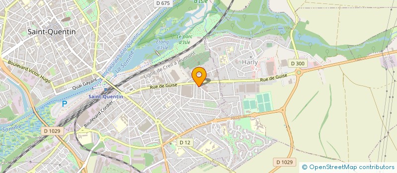 localisation de l'entreprise SOC NOUV ENTRETIEN MECANIQUE DE L'AISNE à SAINT-QUENTIN