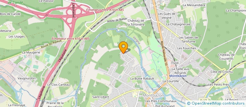 localisation de l'entreprise SOC NOUV EQUIPEMENT ET DE SCE AUTO à MONTBAZON