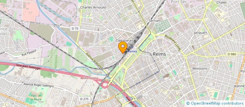 localisation de l'entreprise SOC NOUV ETUD TECHN COORDINATION à REIMS