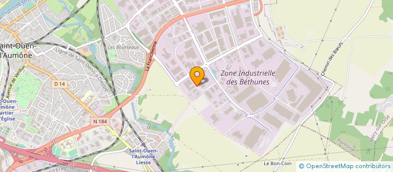 localisation de l'entreprise SOC NOUV ETUDE REALI INDUS PONTOISIENNES à SAINT-OUEN-L'AUMONE