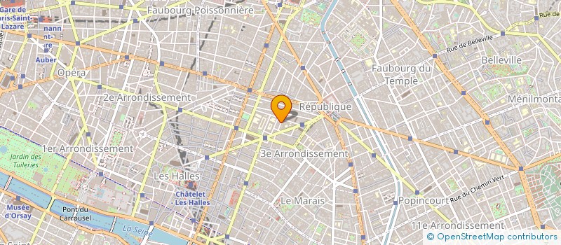 localisation de l'entreprise SOC NOUV EXPL GEMODIAM à PARIS