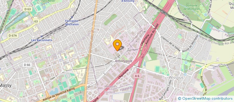 localisation de l'entreprise SOC NOUV INDUSTRI TOLERIE MECANIQUE S2OL à ANTONY