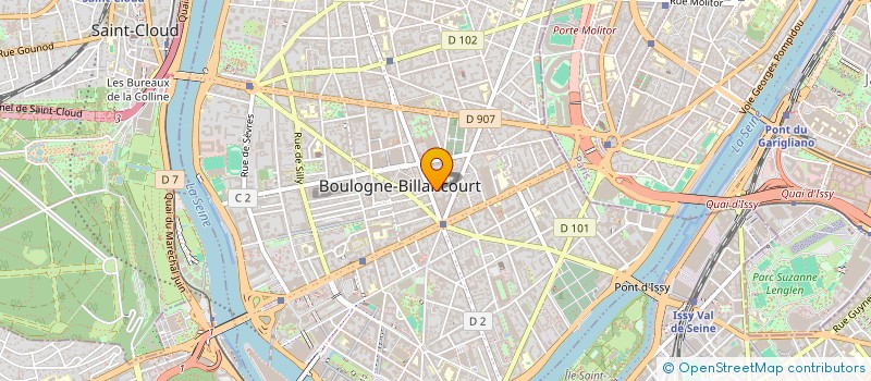 localisation de l'entreprise SOC NOUV LE PRINTEMPS DE JULIETTE à BOULOGNE-BILLANCOURT