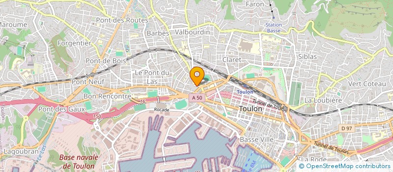 localisation de l'entreprise SOC NOUV REMORQ TRAV MARITIMES à TOULON