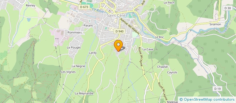 localisation de l'entreprise SOC NOUV RENOVATION MONTELS SNRM à SAINT-CERE