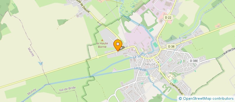 localisation de l'entreprise SOC NOUV SERRURERIE CONST METAL CHARMOIS à DIEUZE