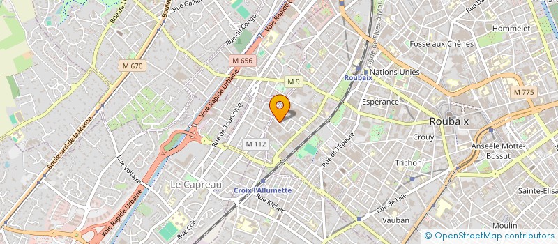 localisation de l'entreprise SOC NOUV SURVEIL INTERVENTION RAPIDE à ROUBAIX