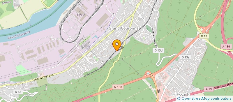 localisation de l'entreprise SOC NOUV TRANSPORTS RAPIDE ROUENNAIS à GRAND-COURONNE