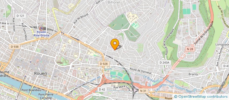 localisation de l'entreprise SOC NOUVE AMBULANCES SERVICES à ROUEN