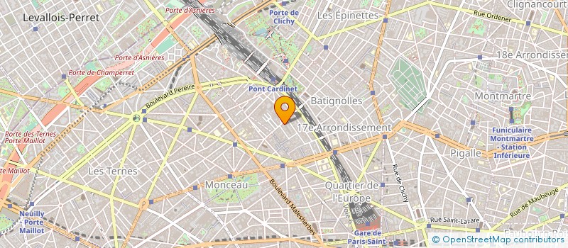 localisation de l'entreprise SOC NOUVEL AMENAGEM INDUSTR ET COMMERCIA à PARIS