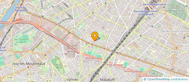 localisation de l'entreprise SOC NOUVEL EXPLOITATION I T V  PARIS